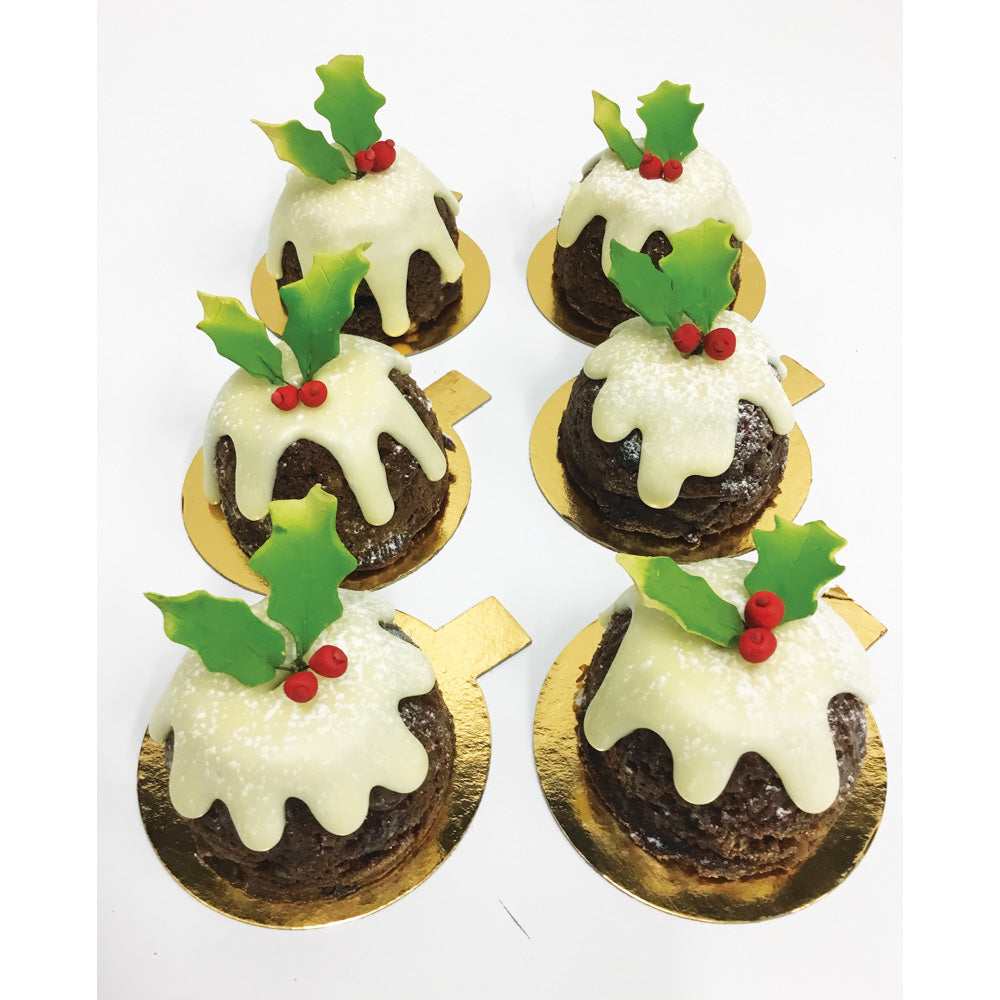 Individual Puddings with Rum Sauce