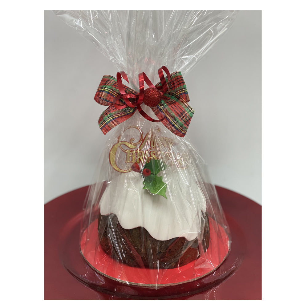 Iced Christmas Pudding